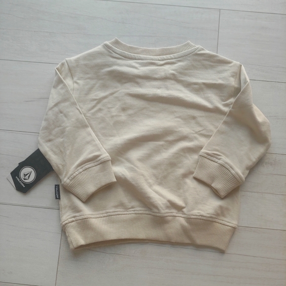 VOLCOM Baby NEW Popover Crewneck , Joggers & Beanie Set - Picture 4 of 10